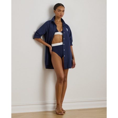 Ralph Lauren Organic Cotton Shirt Cover-Up