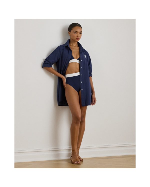 Ralph Lauren Organic Cotton Shirt Cover-Up