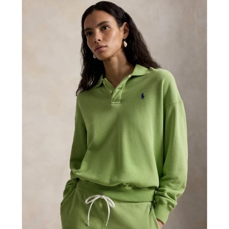 Ralph Lauren Lightweight Fleece Long-Sleeve Polo
