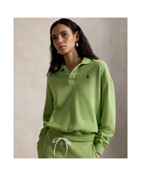 Ralph Lauren Lightweight Fleece Long-Sleeve Polo