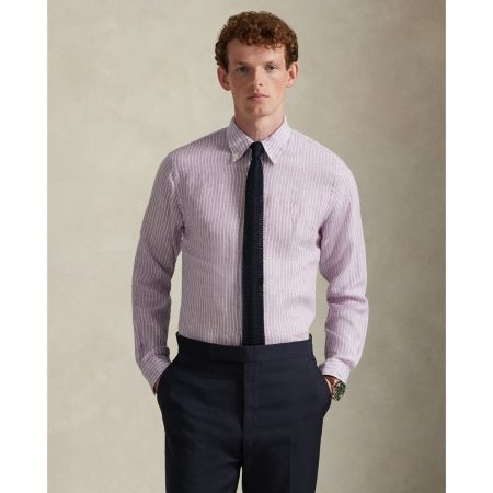 Polo Ralph Lauren Classic Fit Striped Linen Shirt