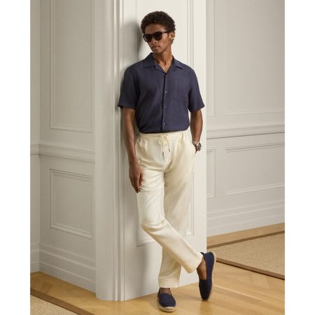 Polo Ralph Lauren Hand Tailored Silk Linen Trouser