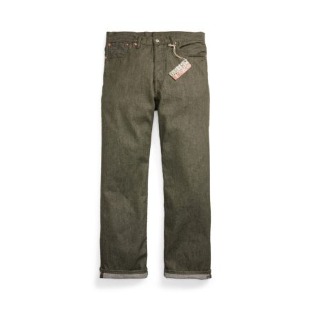 Polo Ralph Lauren Vintage 5-Pocket Olive Selvedge Jean