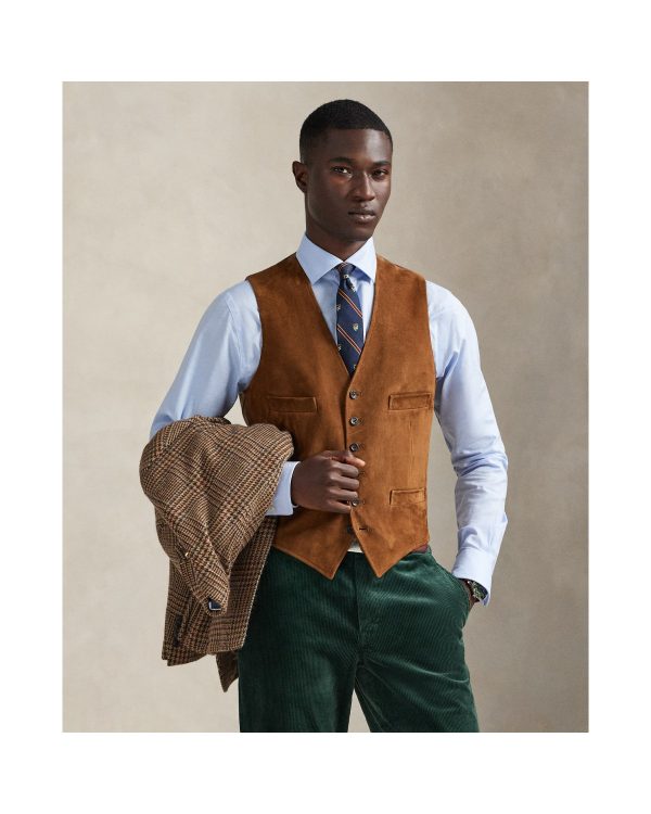 Polo Ralph Lauren Suede Vest