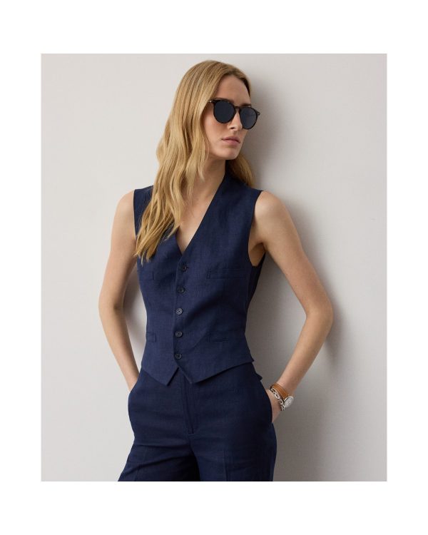 Ralph Lauren Jaiden Linen Vest