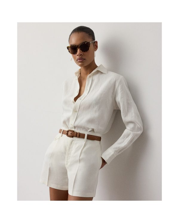 Ralph Lauren Adrien Relaxed Fit Linen Shirt