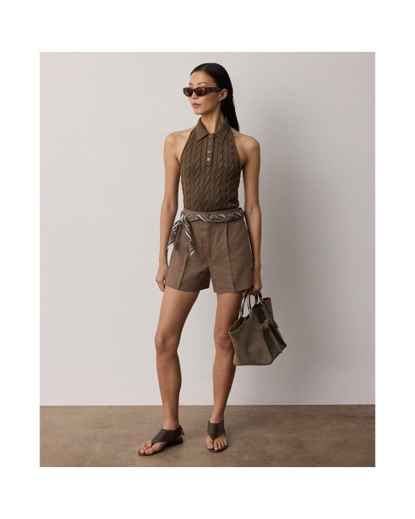Ralph Lauren Denise Linen Short