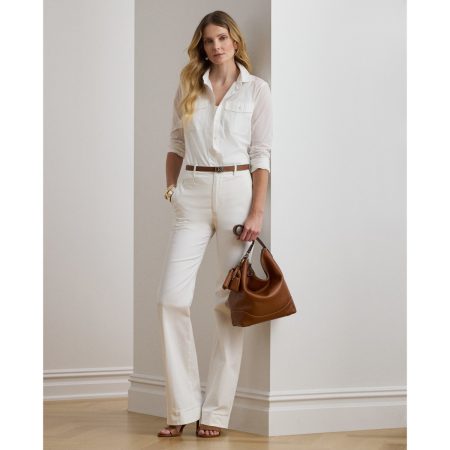 Ralph Lauren Stretch Cotton Chino Flare Pant