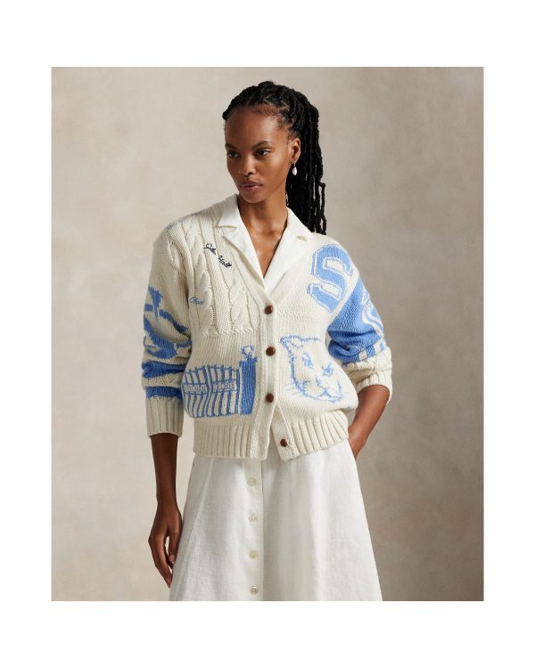 Ralph Lauren The Spelman College Patchwork Cardigan