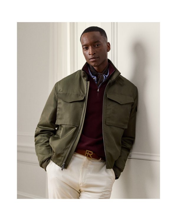 Polo Ralph Lauren Twill Flight Jacket
