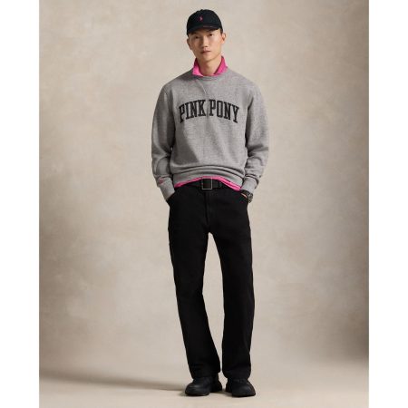 Polo Ralph Lauren Pink Pony Classic Fit Fleece Sweatshirt