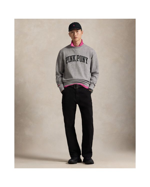 Polo Ralph Lauren Pink Pony Classic Fit Fleece Sweatshirt