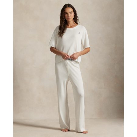 Ralph Lauren Waffle Knit Pajama Set