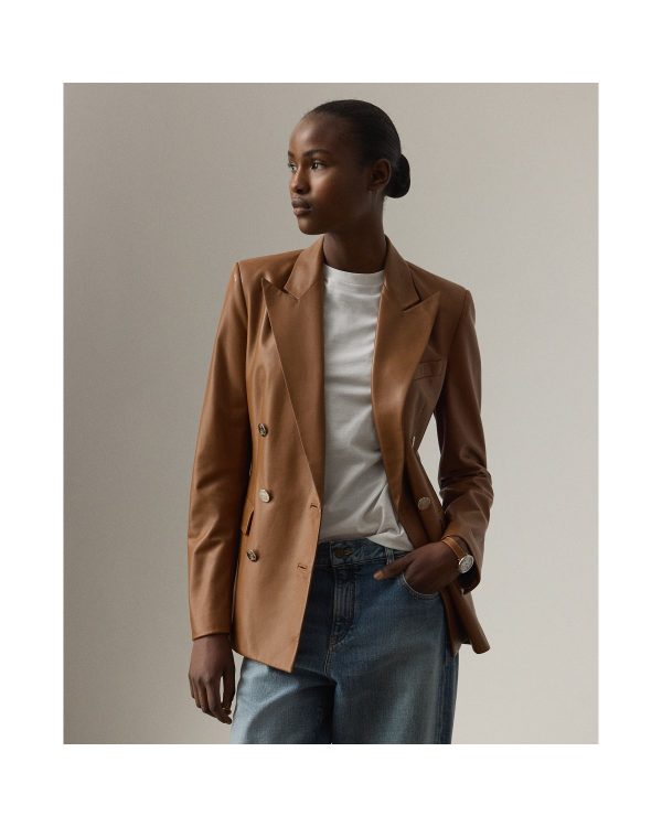 Ralph Lauren Camden Lambskin Jacket