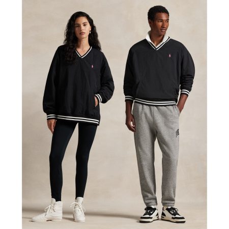 Ralph Lauren Pink Pony V-Neck Pullover