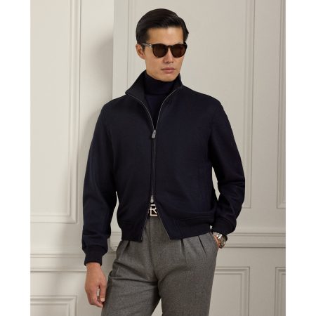 Polo Ralph Lauren Felton Cashmere-Blend Flight Jacket
