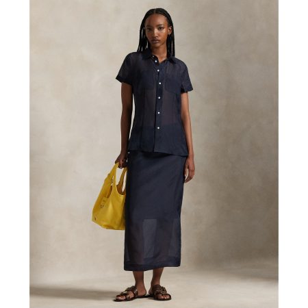 Ralph Lauren Silk Organza Skirt