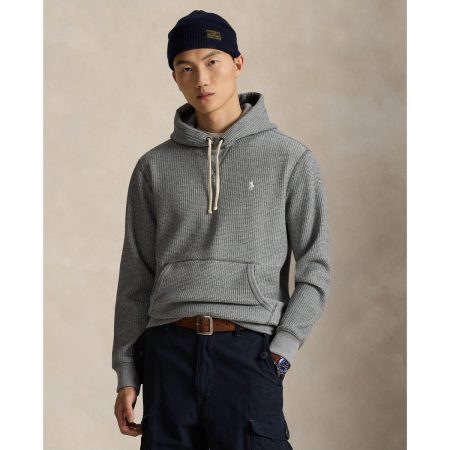 Polo Ralph Lauren Waffle-Knit Fleece Hoodie