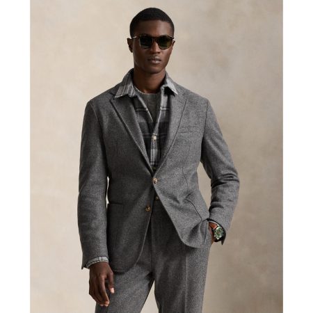 Polo Ralph Lauren Polo Soft Modern Fit Knit Flannel Jacket