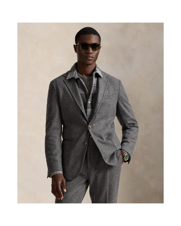 Polo Ralph Lauren Polo Soft Modern Fit Knit Flannel Jacket