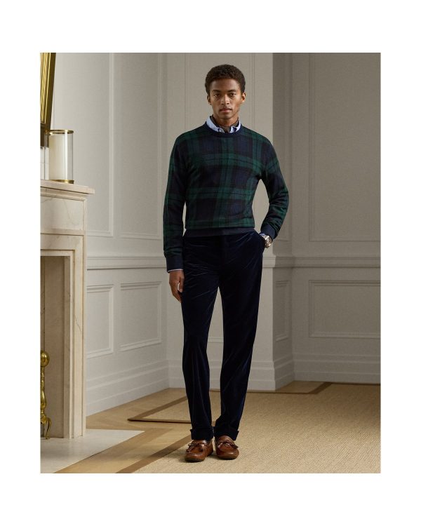 Polo Ralph Lauren Gregory Hand-Tailored Velvet Trouser