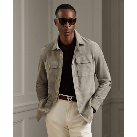 Polo Ralph Lauren Calloway Suede Shirt Jacket