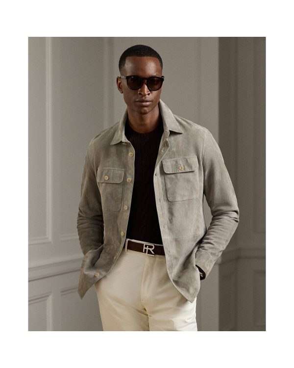 Polo Ralph Lauren Calloway Suede Shirt Jacket