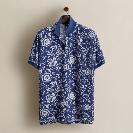 Polo Ralph Lauren 1997 Floral-Print Polo Shirt - Size L