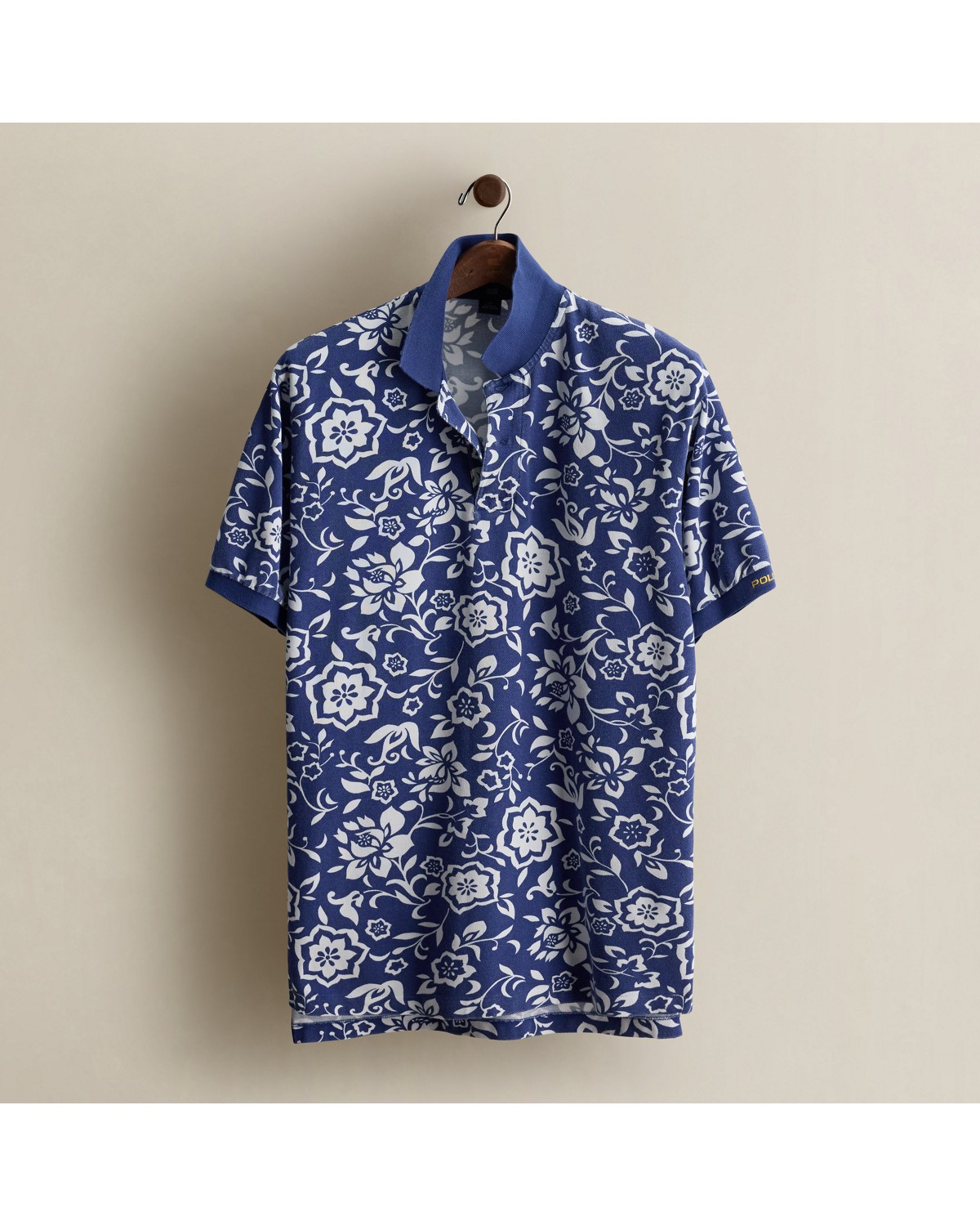 Polo Ralph Lauren 1997 Floral-Print Polo Shirt - Size L
