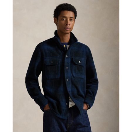 Polo Ralph Lauren Plaid Pile Fleece Overshirt
