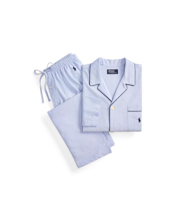 Polo Ralph Lauren Cotton Oxford Pajama Set