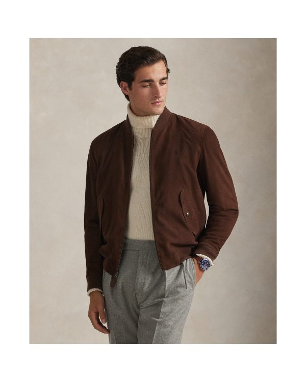 Polo Ralph Lauren Suede Flight Jacket