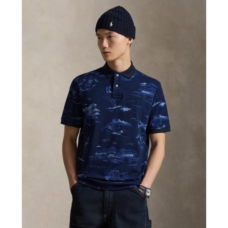 Polo Ralph Lauren Classic Fit Polo Bear Mesh Polo Shirt