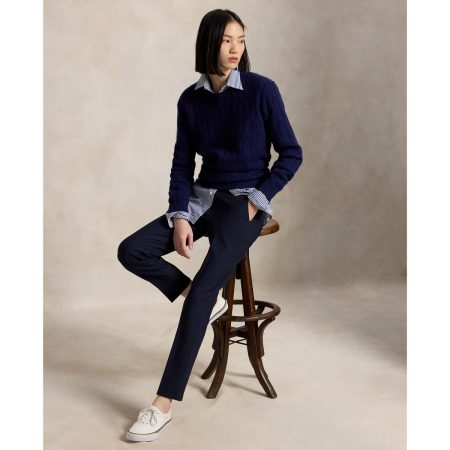 Ralph Lauren Stretch-Wool Slim Pant