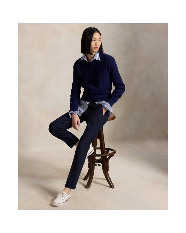 Ralph Lauren Stretch-Wool Slim Pant