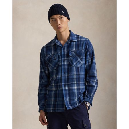 Polo Ralph Lauren Classic Fit Plaid Wool Shirt