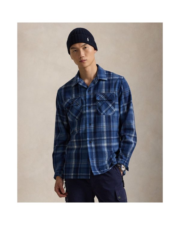 Polo Ralph Lauren Classic Fit Plaid Wool Shirt