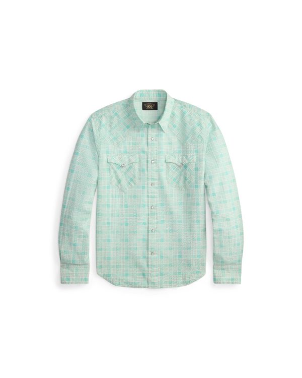 Polo Ralph Lauren Slim Fit Seersucker Western Shirt