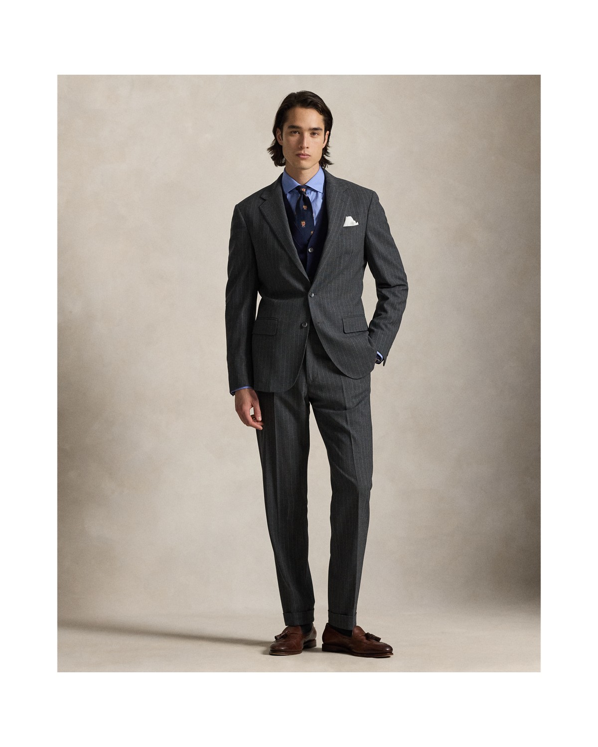 Polo Ralph Lauren Polo Tailored Fit Rope Stripe Wool Suit