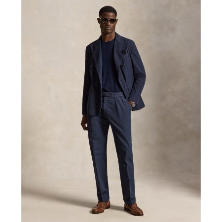 Polo Ralph Lauren Pleated Poplin Suit Trouser