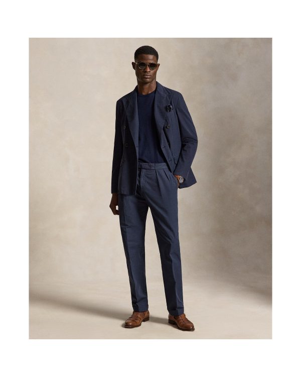 Polo Ralph Lauren Pleated Poplin Suit Trouser
