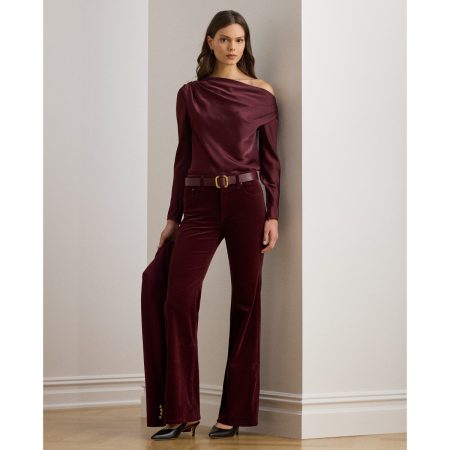Ralph Lauren High-Rise Corduroy Flare Pant