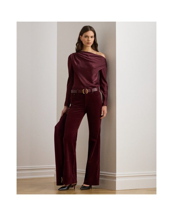 Ralph Lauren High-Rise Corduroy Flare Pant