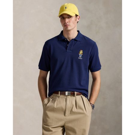 Polo Ralph Lauren Classic Fit Polo Bear Mesh Polo Shirt