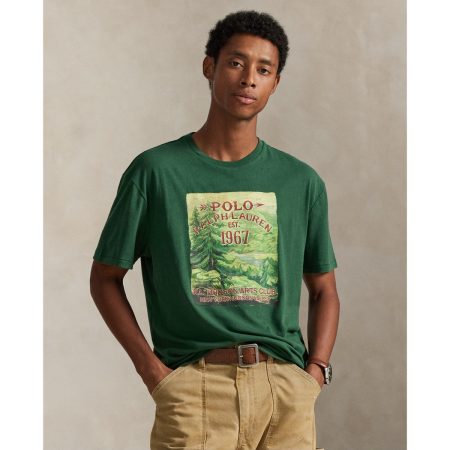 Polo Ralph Lauren Classic Fit Jersey Graphic T-Shirt