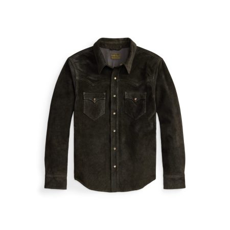 Polo Ralph Lauren Suede Western Shirt Jacket
