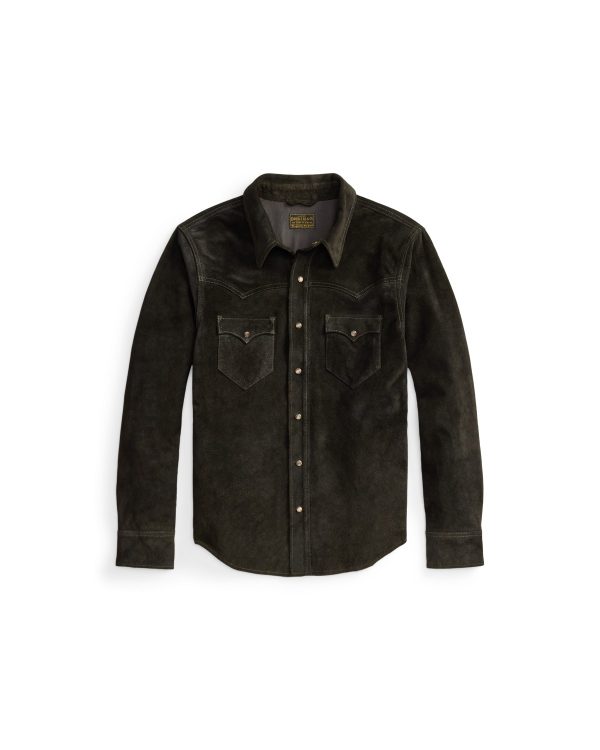 Polo Ralph Lauren Suede Western Shirt Jacket