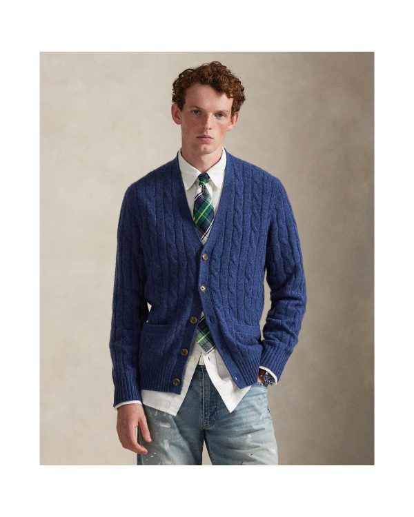 Polo Ralph Lauren Cable-Knit Cashmere Cardigan