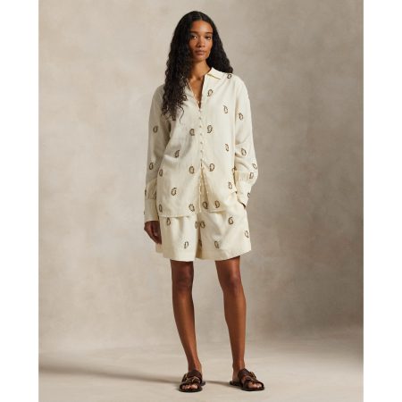 Ralph Lauren Beaded Paisley Short