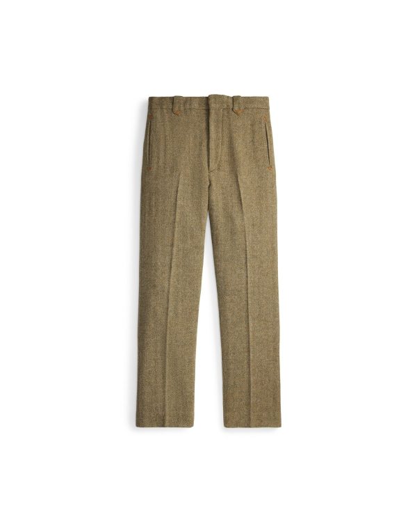Polo Ralph Lauren Slim Fit Wool Herringbone Pant